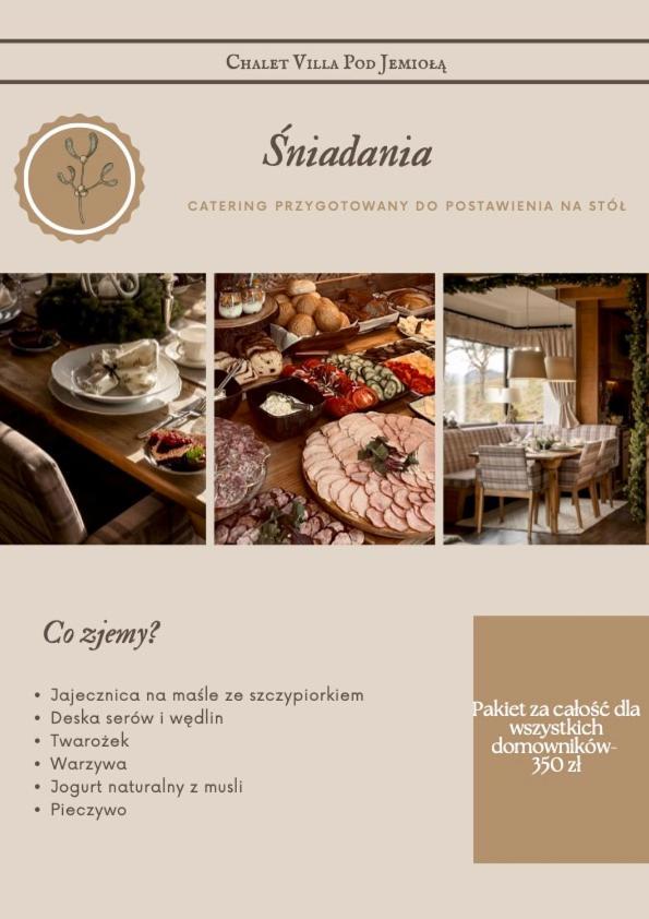 Chalet Villa Pod Jemiola Szczawnica Eksteriør bilde